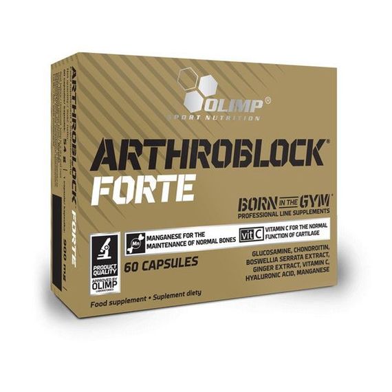 Хондропротектор (для спорта) Olimp Nutrition Arthroblock Forte Sport Edition 60 Caps