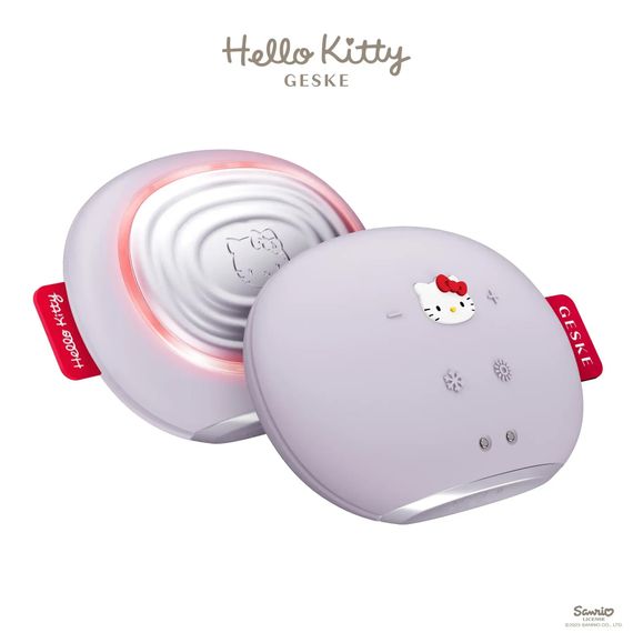 Ультразвукова маска тепло та холод GESKE Sonic Warm&Cool Mask 8в1 by Hello Kitty purple, Фіолетовий | Зображення 5
