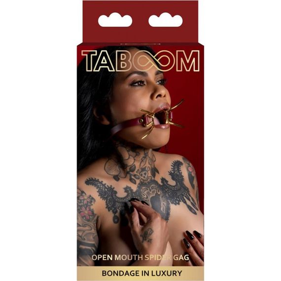 Кляп с кольцом Taboom Open Mouth Spider Gag sexstyle | Зображення 4
