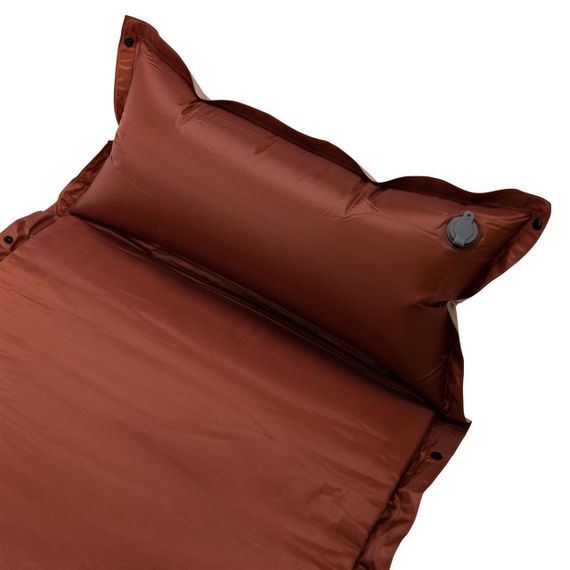 Матрац у намет 175х65х4 см матрац похідний туристичний з надувним підголівником Бежевий SJ-0028-3 | Зображення 4