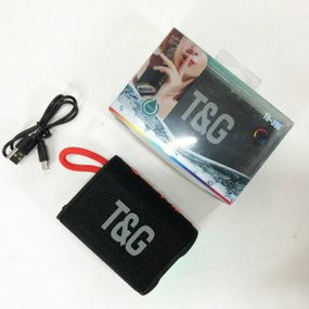 Колонка на акумуляторі зі світломузикою, Музичні колонки для вулиці, Портативна блютуз колонка KP-56