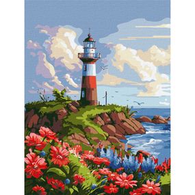 Картина по номерам "Живописный край" KHO2790 30х40см