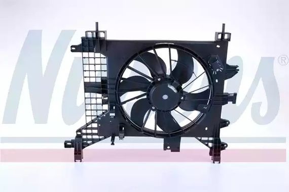Вентилятор охолодження двигуна RENAULT DUSTER, DACIA DUSTER, NISSENS (85891) | Зображення 3