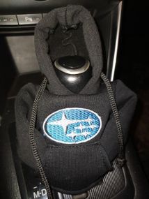 Чехол кофта Худи аксессуар на КПП Car Hoodie субару Subaru черный подарок автомобилисту 10070