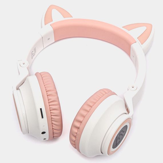Уценка Bluetooth наушники BOROFONE BO18 Cat ear Мятая упаковка / Белый | Зображення 2