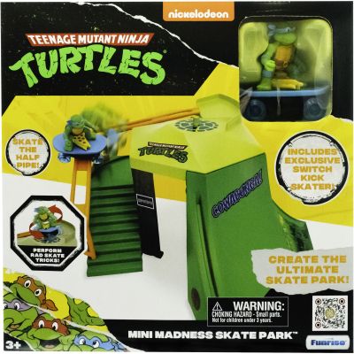 Ігровий набір Funrise TMNT Черепашки-ніндзя класичні міні Скейт-парк (71053) | Зображення 9