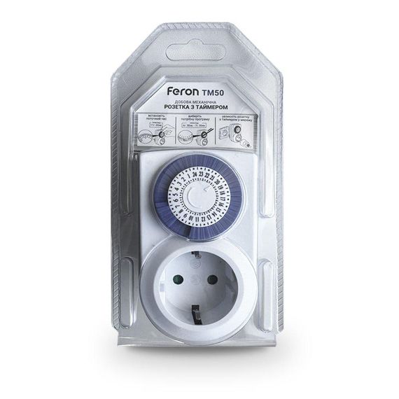 Розетка з таймером Feron TM50 | Зображення 2