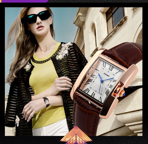 Жіночий годинник Skmei 1085BN Brown | Зображення 3