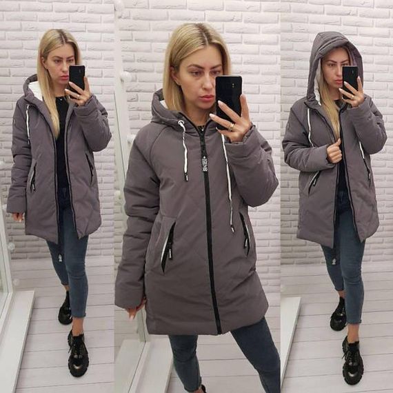 Куртка 1010, темно фрезовий | Зображення 1