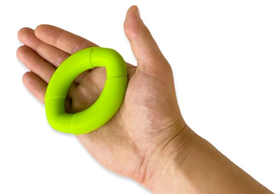 Еспандер кистьовий EasyFit тренажер для рук 18 кг Зелений (EF-1903-40) | Зображення 1