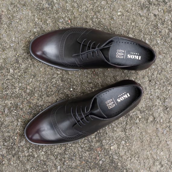 Мужские туфли Бордовый цвет 39 размер | Зображення 5