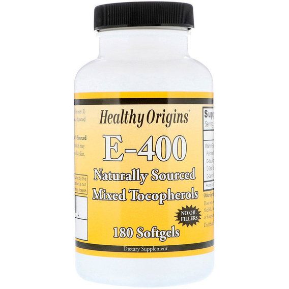 Витамин E Healthy Origins E-400 180 Softgels HO15145