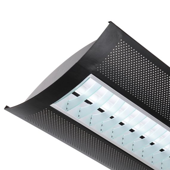 Люминесцентный светильник подвесной FLF-72/3x28 Black Br/L | Зображення 2