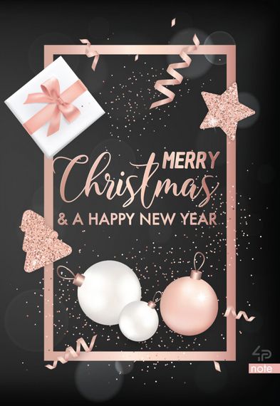 Блокнот 4Profi  "Christmas note"  tinsel 40 арк. формат А6 904211