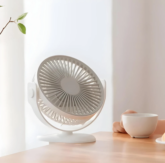 Вентилятор-прищіпка настільний, Вентилятор з підставкою та затискачем TGX-210   знижка | Зображення 2