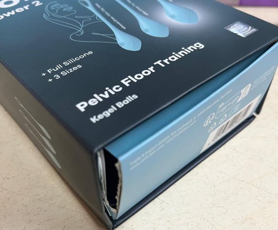 Набор йони бусин Satisfyer Yoni Power 2 Light Blue (повреждена упаковка!!!) sexstyle | Зображення 1