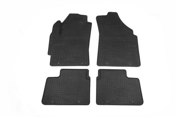 Резиновые коврики (4 шт, Polytep) для Chevrolet Spark 2009-2015 гг | Зображення 1