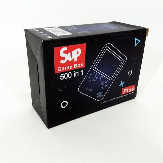 Ігрова приставка консоль Sup Game Box 500 ігор, Ретро приставка денді, Тетріс приставка. RT-330 Колір: синій | Зображення 7