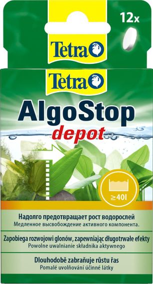 Средство против водорослей Tetra «AlgoStop depot» 12 таблеток