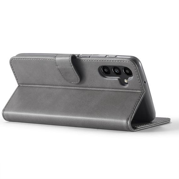 Чохол книжка iMeeke для Samsung Galaxy A54 колір Сірий | Зображення 4