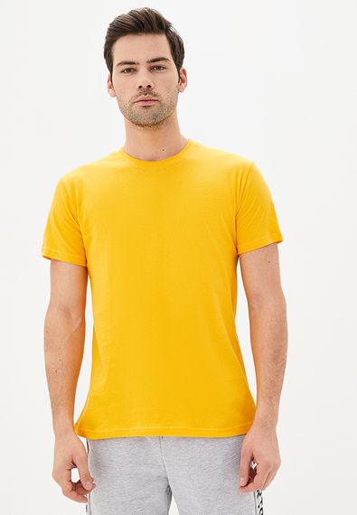 Футболка чоловіча базова жовтий, 3XL