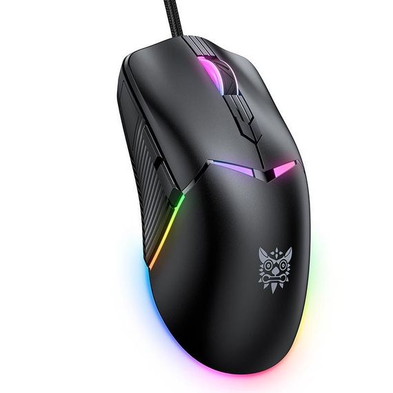 Мишка дротова ігрова Onikuma RGB CW929, чорна | Зображення 1
