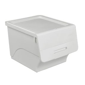 Контейнер для хранения 45.5х38х31см Белый SW-00002420
