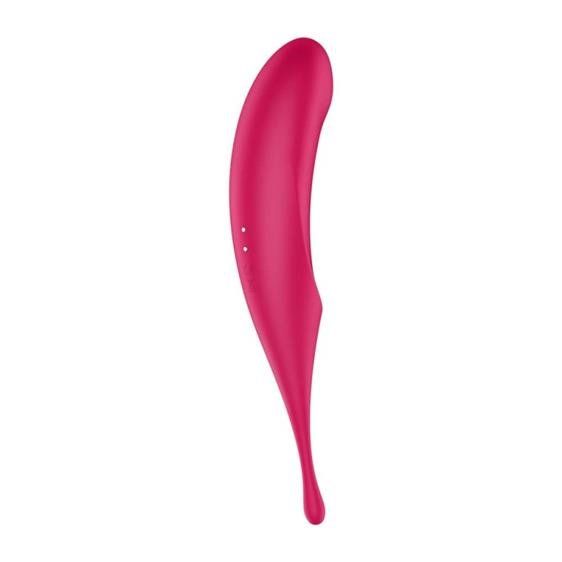 Вакуумний кліторальний стимулятор - Satisfyer Twirling Pro Red | Зображення 3