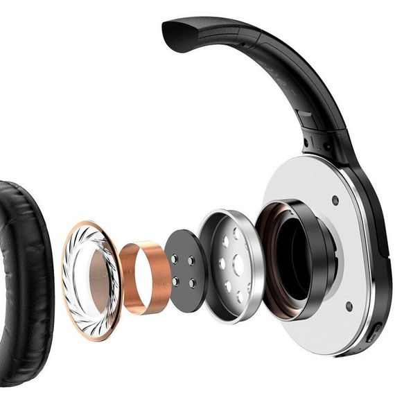 Накладні бездротові навушники Baseus Encok Wireless headphone D02 Pro (NGTD01030) Black | Зображення 4