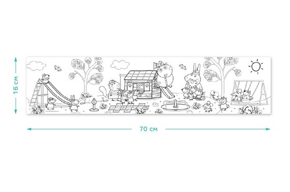 Розмальовка 200184 "Свинка Пепа. Час гратися" DoDo | Зображення 4