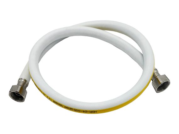 Шланг газовий ASCO гумовий білий 1/2" ВВ 1,0 м 1/50