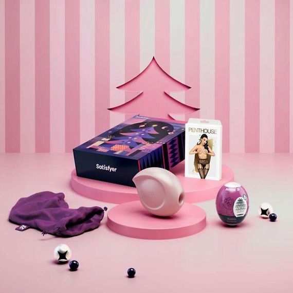 Подарунковий набір Satisfyer Advent Box – іграшки для дорослих, аксесуари та білизна в наборі | Зображення 2