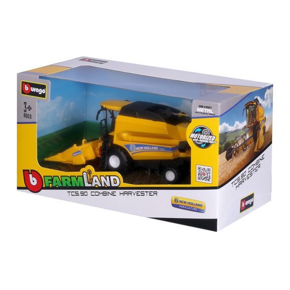 Автомодель комбайн Зернозбиральний "New Holland TC5.90" Bburago 18-31722 (1:24) | Зображення 5