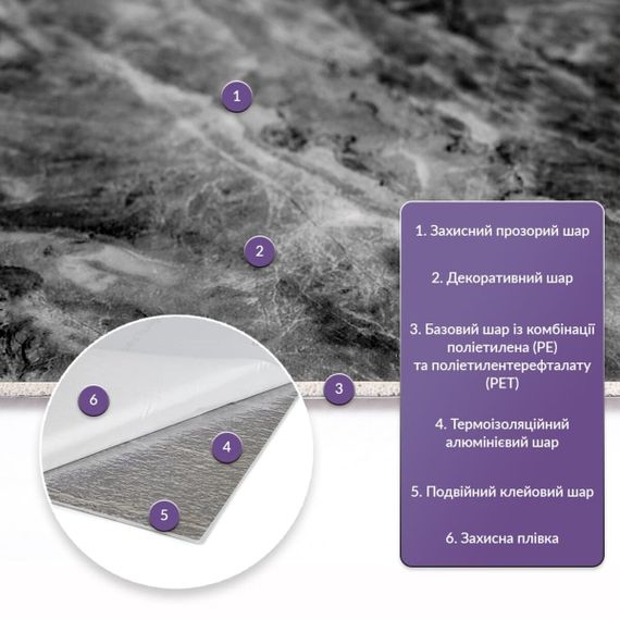 Самоклеящаяся стеновая PET плитка 600*300*2mm (D) SW-00002310 (SW-00002310) | Зображення 1