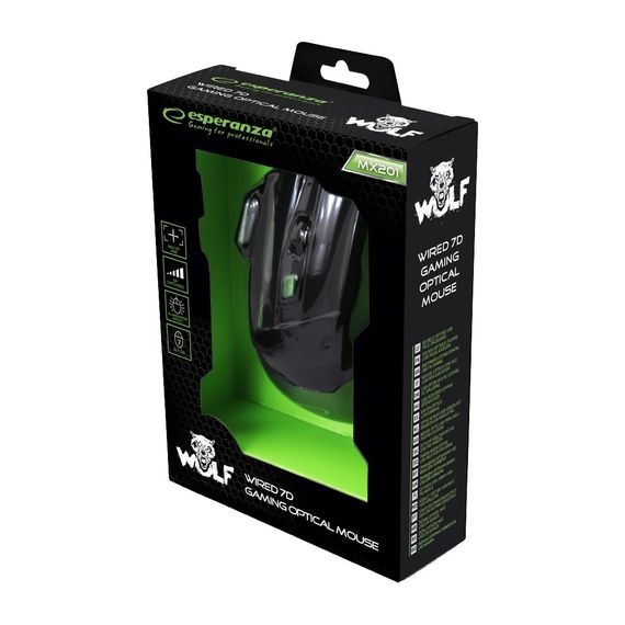 Мишка Esperanza MX201 Wolf green (EGM201G) | Зображення 3