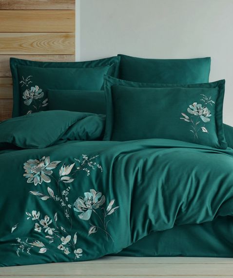 Комплект постельного белья Maribor Exclusive Satin  200х220 см Impero Yesil