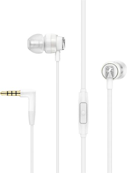 Навушники Sennheiser CX 300S з басами, 3,5 мм, музика, стереогарнітура HIFI для iPhone, Android Білі | Зображення 3