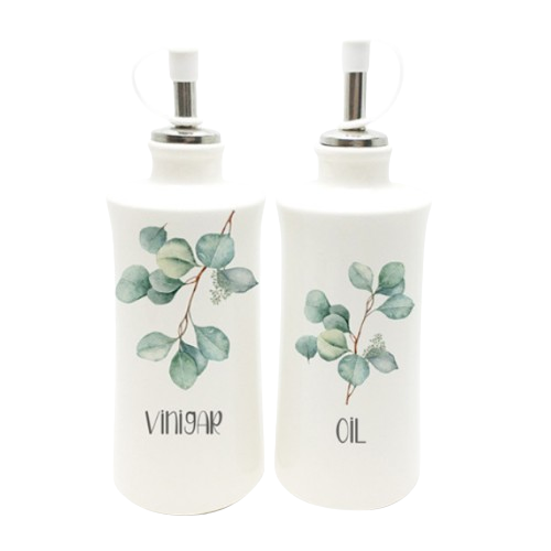 Набір 320мл (пляшки для олії/оцту) 2пр "Флора" S&T 700-07-16