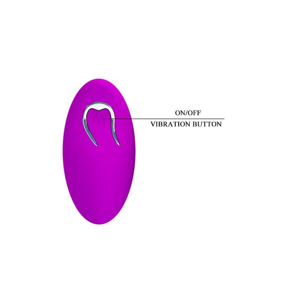 Віброяйце - Pretty Love Bradley Vibrating Egg Purple | Зображення 5