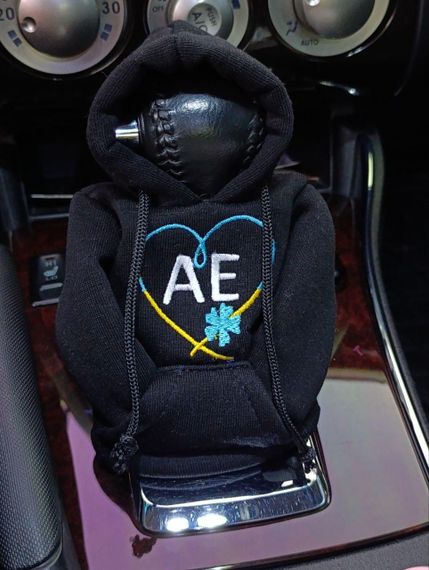 Чохол кофта Худі аксесуар на КПП  Car Hoodie АЕ дніпропетровська область чорний подарунок автомобілісту 10070