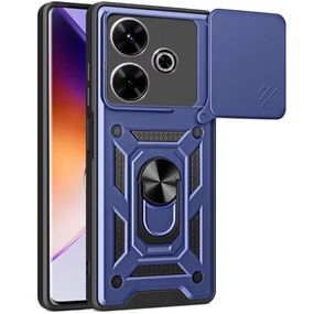 Чохол Ummi Camshield Serge Ring для Xiaomi Redmi 13 4G / Poco M6 4G Синій
