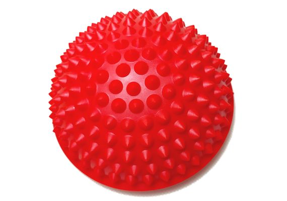 Напівсфера масажна кіндербол EasyFit 15 см жорстка червона (EF-3002-R)