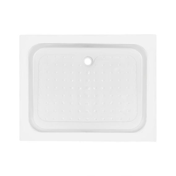 Душовий піддон KAPIELKA ST100x80х14 низький, прямокутний, діаметр зливу 52 мм Lidz