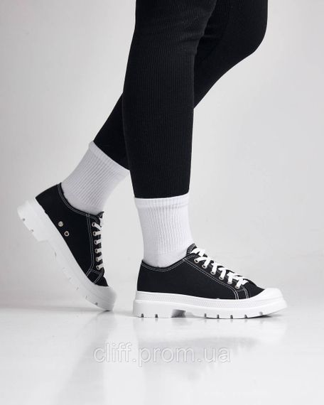 Кеды unisex OSTIN чёрные 37 | Зображення 8