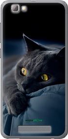Чохол на ZTE A610 Димчастий кіт "825u-433-2448"