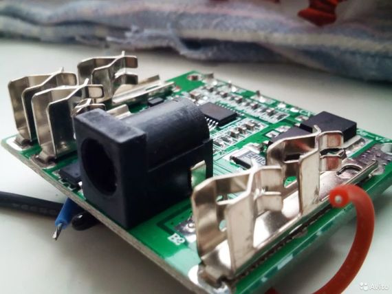 BMS Li-ion 5S 18/21 V 35A плата шуруповерта TNDC-T20B | Зображення 3