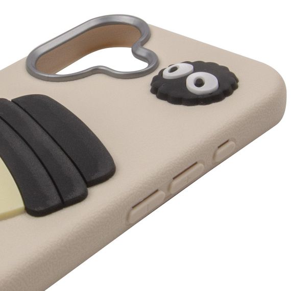 Чохол TPU Leather Toys для Apple iPhone 16 (6.1") Coffee / Sand | Зображення 3