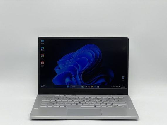 Ігровий ультрабук Б-клас Asus ROG Zephyrus GA401IV-BR9N6 / 14" (1920x1080) IPS / AMD Ryzen 9 4900HS (8 (16) ядер по 3.0 - 4.3 GHz) / 16 GB DDR4 / 480 GB SSD / nVidia GeForce RTX 2060 Max-Q, 6 GB GDDR6, 192-bit б/в + Подарунок Бездротова миша HOCO GM28 | Зображення 1