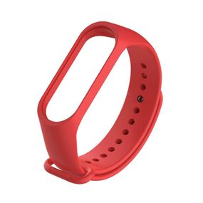 Ремешок Silicone Xiaomi Mi Band 7, силиконовый ремешок для фитнес браслета, ремешок для ми бенда red