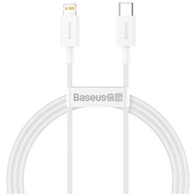 Дата кабель USB-C to Lightning 2.0m 20W white Baseus (CATLYS-C02)